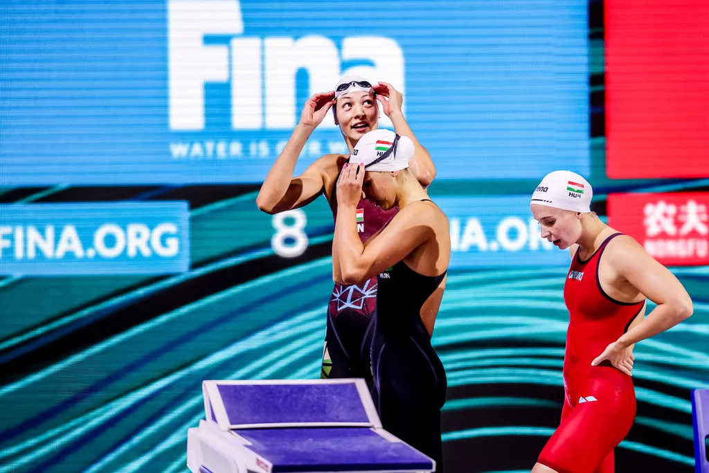 FINA vizes VB 2022, FINA, vizes VB, 2022.06.18, 19. úszás világbajnokság, női, női 4X100 méter gyorsváltó döntő, 4x100m gyorsváló, úszás 