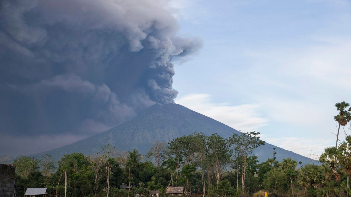 Agung vulkán Bali 