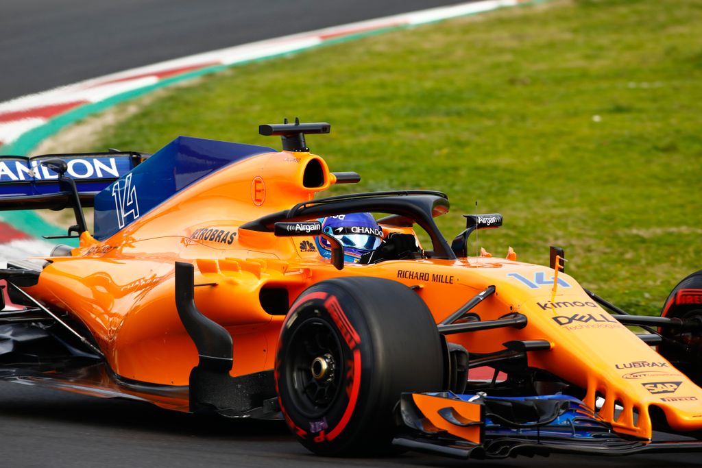 Forma-1, Barcelona tesztelés - 1. nap, Fernando Alonso, McLaren 