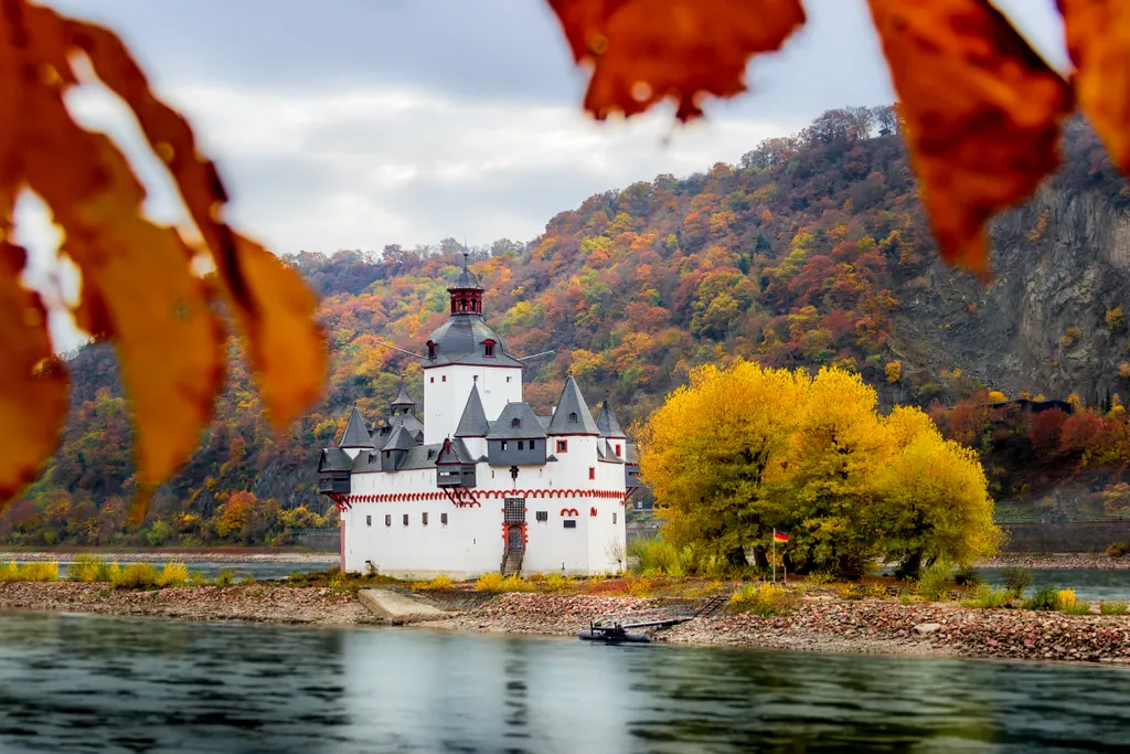 Pfalzgrafenstein, Kastély, Németország, 