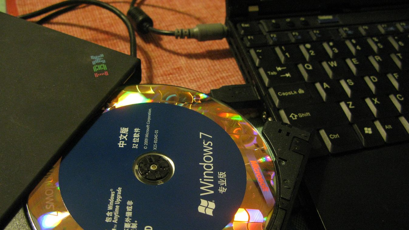 windows 7 telepítő DVD 