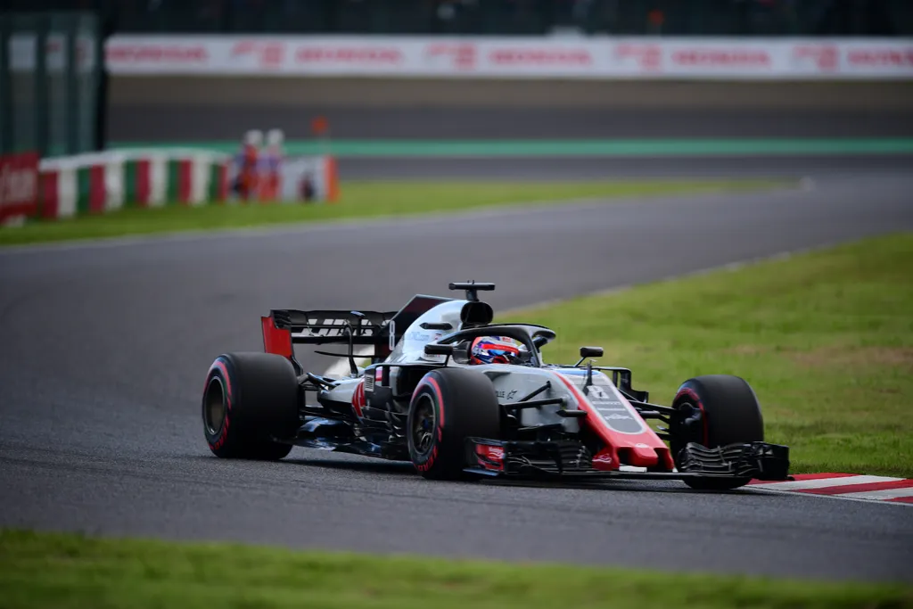 Forma-1, Japán Nagydíj, Romain Grosjean, Haas 