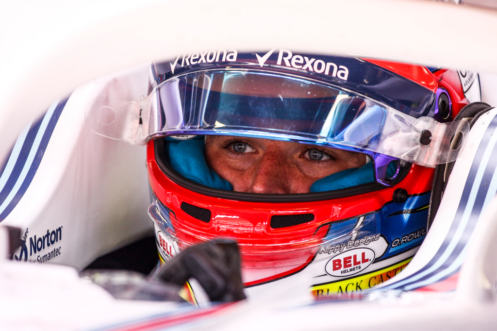 Forma-1-es szezonközi teszt, Barcelona, 1. nap, Oliver Rowland, Williams Racing 