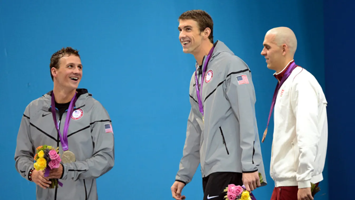 Cseh László, 200m vegyes úszás, bronz, London 2012, Lochte, Phelps 