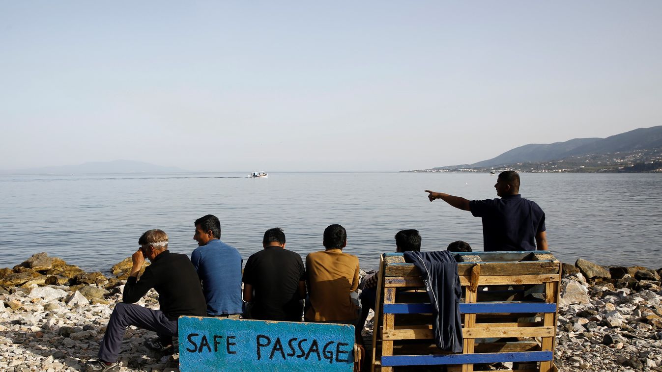 Leszbosz, menekült, Görögország 