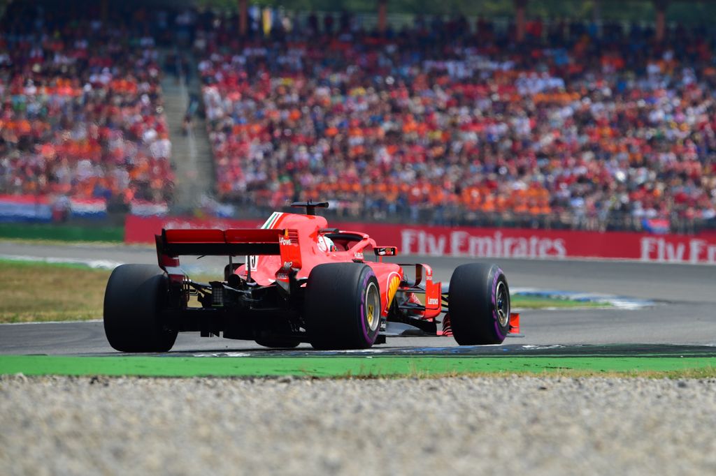 Forma-1-es Német Nagydíj, Sebastian Vettel, Ferrari 