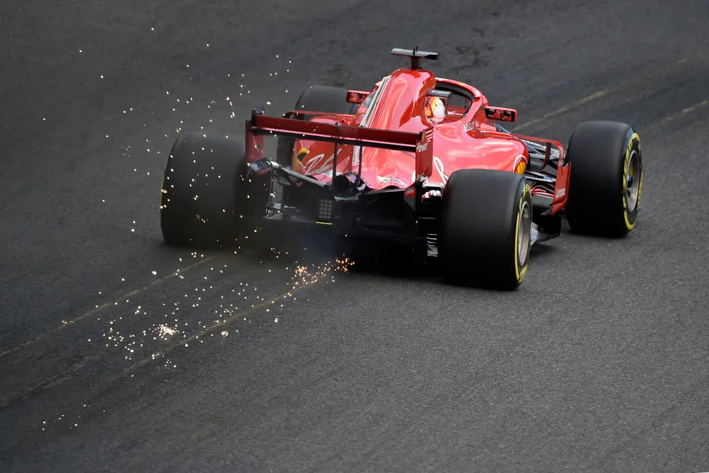 A Forma-1-es Belga Nagydíj szombati napja, Sebastian Vettel, Scuderia Ferrari 