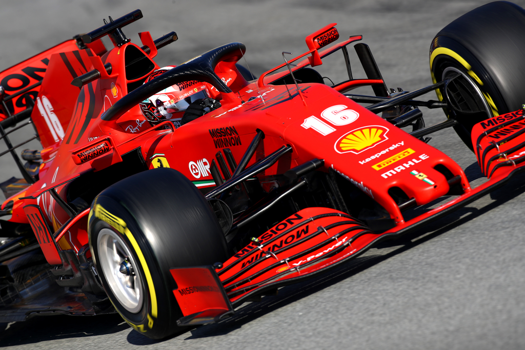 Forma-1, Charles Leclerc, Scuderia Ferrari, Barcelona teszt 2. nap 