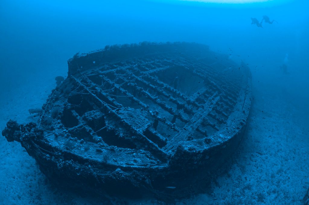 Hatalmas hadihajók a török vízalatti múzeumban 
