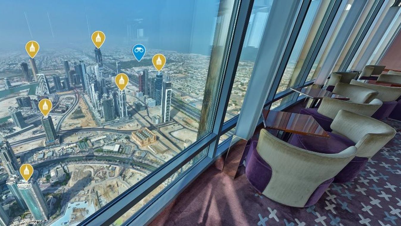 Dubai360 interaktív panoráma 