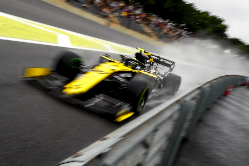 Forma-1, Brazil Nagydíj, péntek, Hülkenberg, Renault 