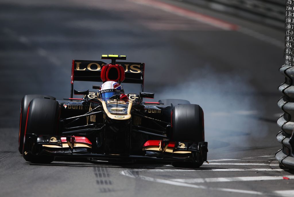 Forma-1, Romain Grosjean, Lotus, Monacói Nagydíj 2013, szombat 