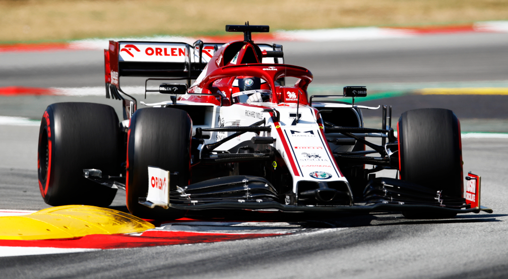 Forma-1, Kimi Räikkönen, Alfa Romeo, Spanyol Nagydíj 2020, szombat 