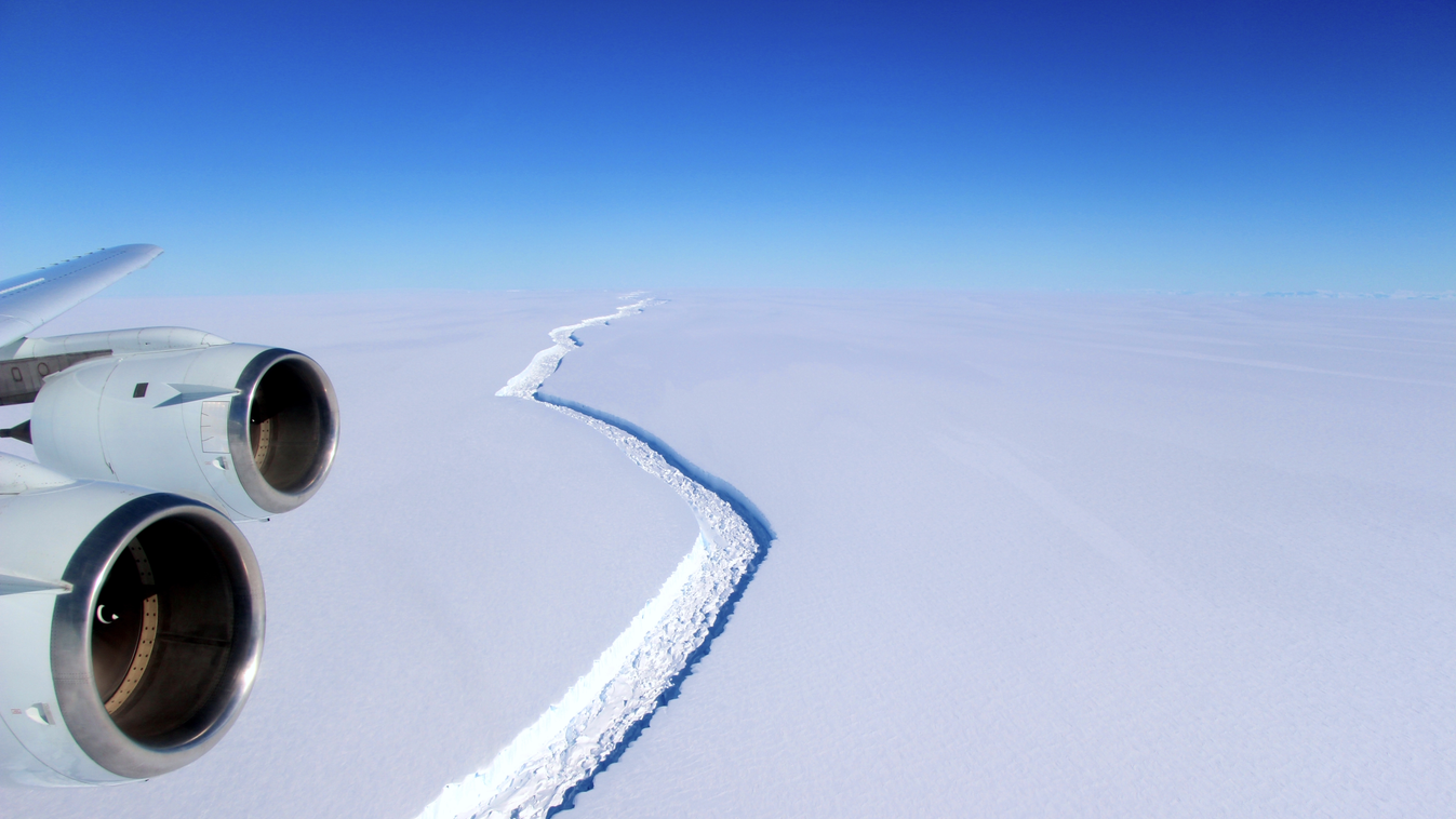 Antarktisz, Larsen C, jéghegy 