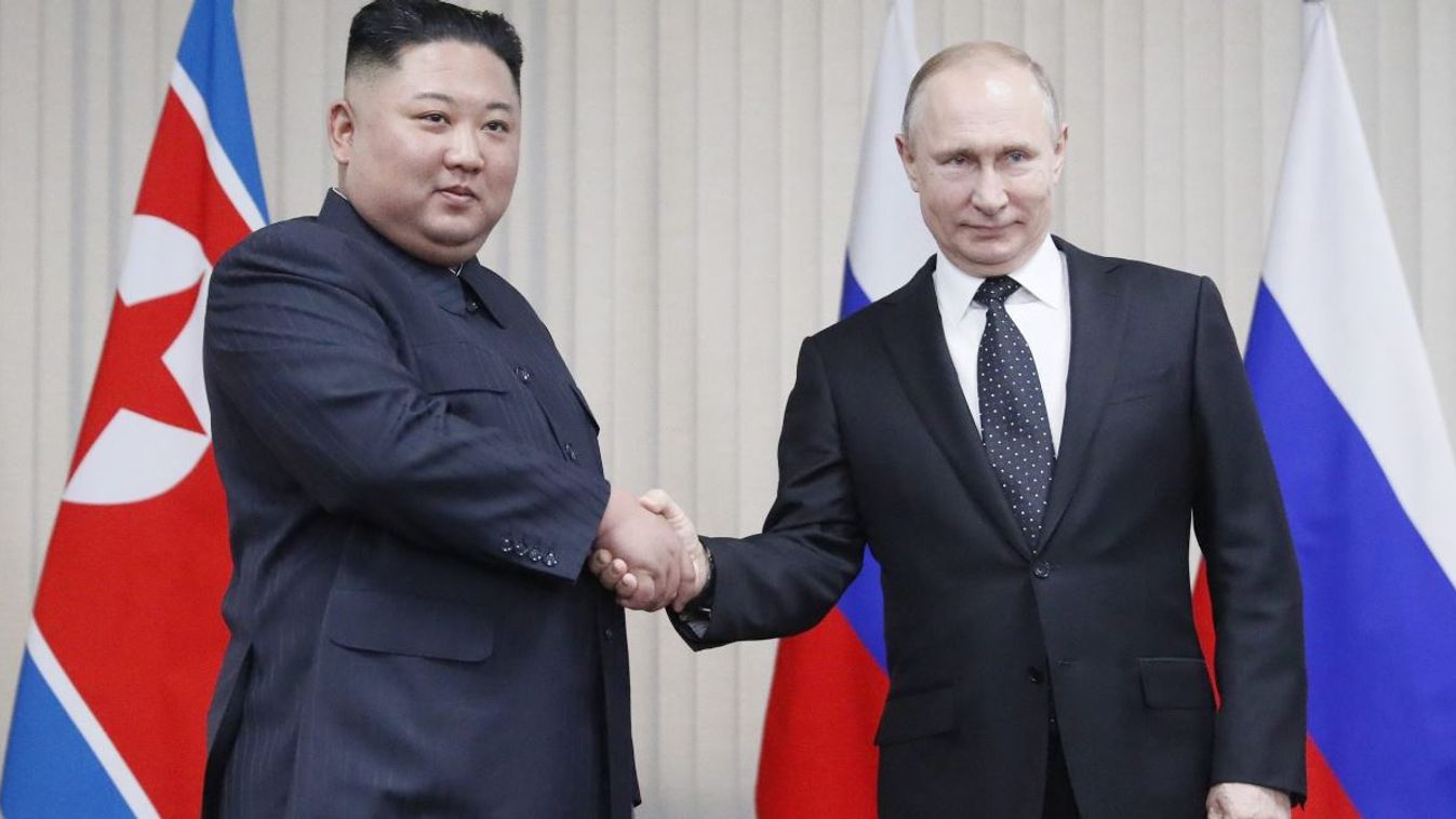 Putyin, Észak-Korea, Kim Dzsongun, háború, fegyver 