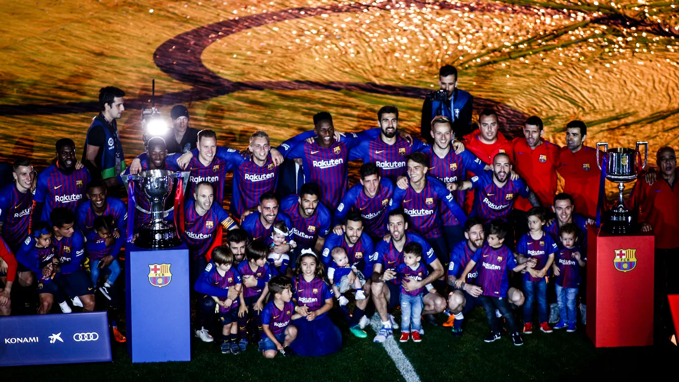 Barcelona v Real Sociedad - La Liga 2018 SPORT FOOTBALL SOCCER Spain CHAMPIONSHIP LIGA FC BARCELONA FC BARCELONE REAL SOCIEDAD INIESTA 