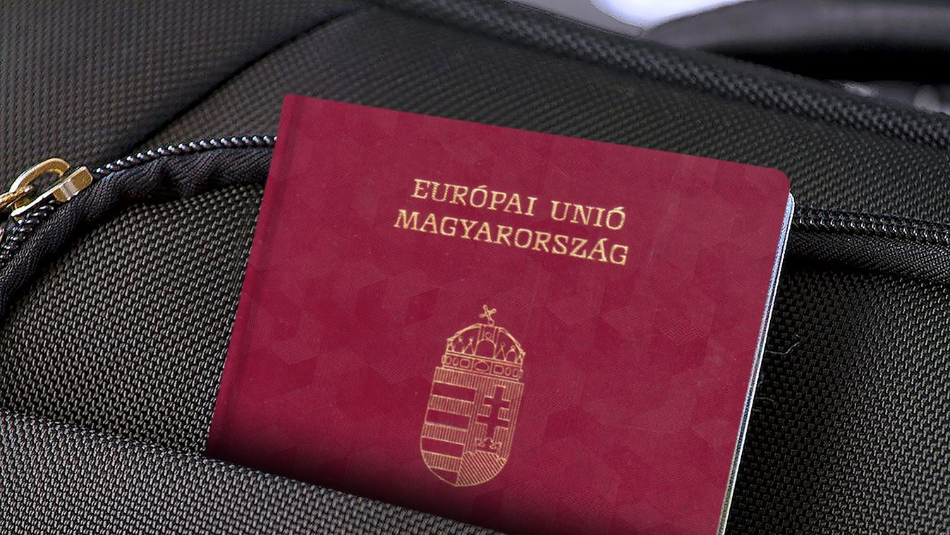 Magyar útlevél illusztráció 