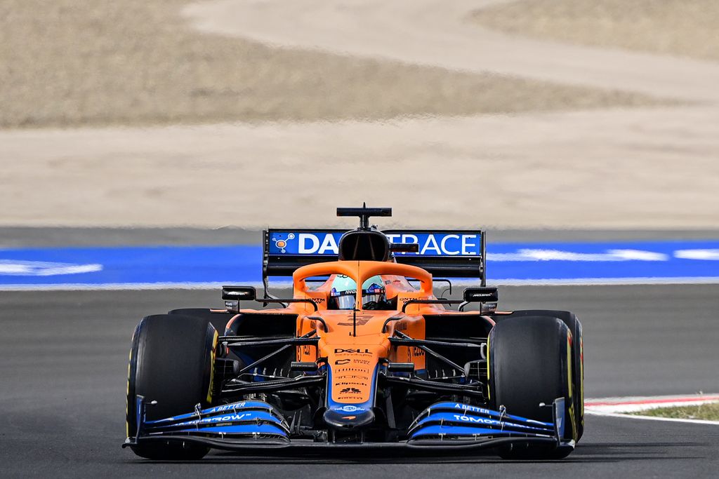 Forma-1, Daniel Ricciardo, McLaren, Török Nagydíj 2021, péntek 