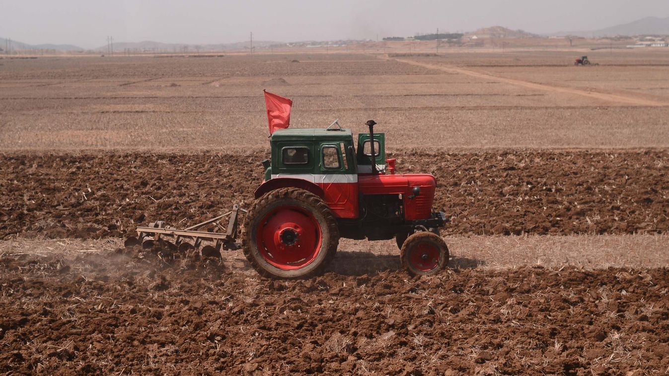 Észak-Korea, farm, mezőgazdaság 