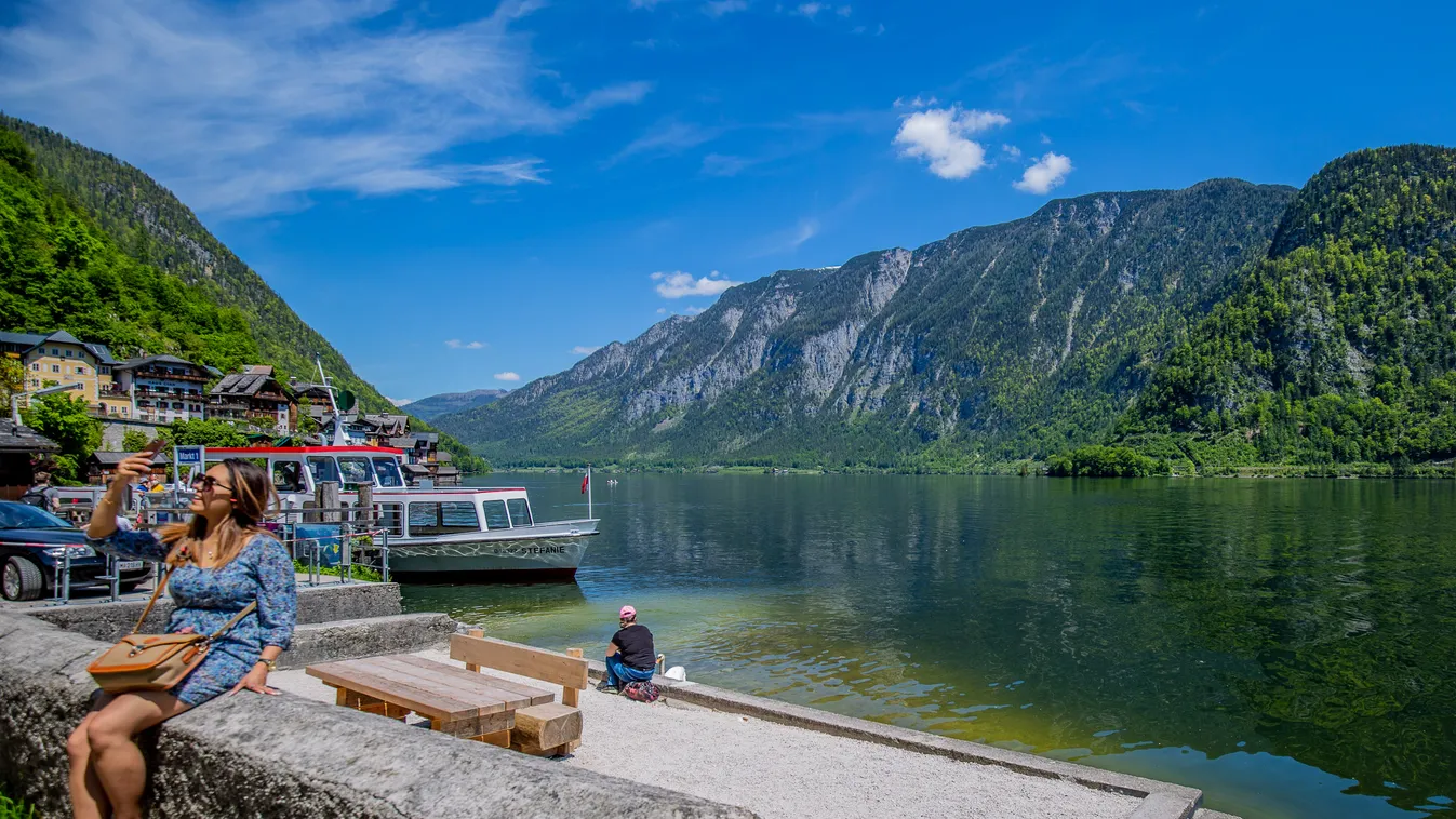 Ausztria Hallstat turizmus nyitás koronavírus covid covid-19 járvány fertőzés 