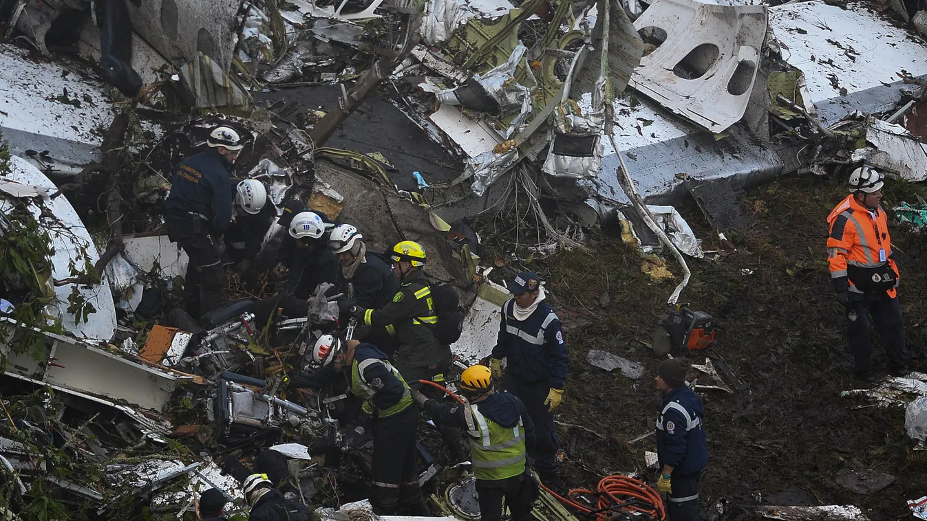 Chapecoense Kolumbia repülőgép szerencsétlenség 