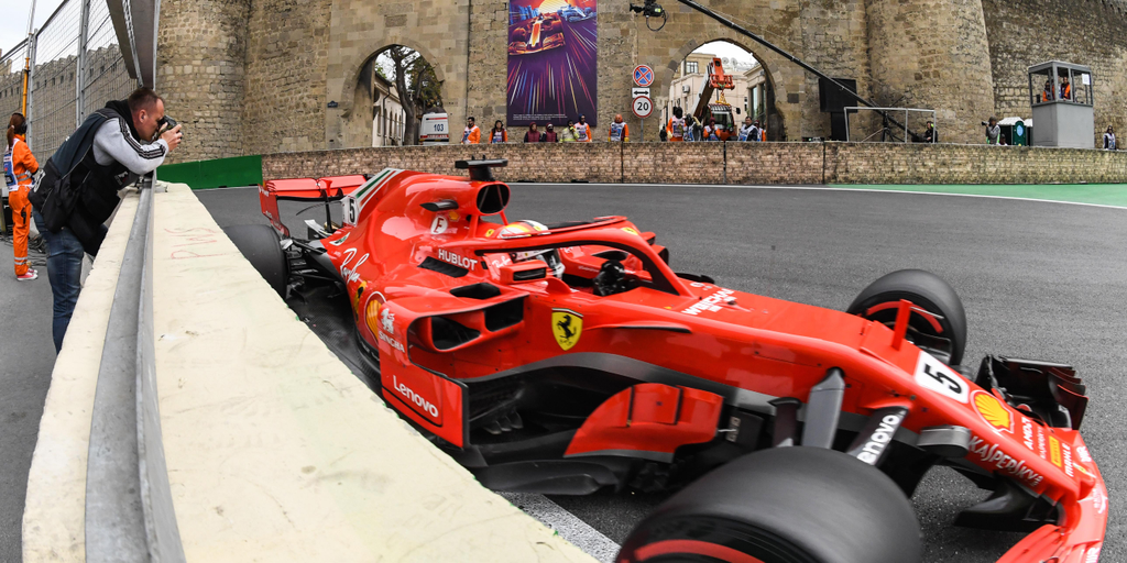 Forma-1, Azeri Nagydíj, Sebastian Vettel, Ferrari, címlapi 