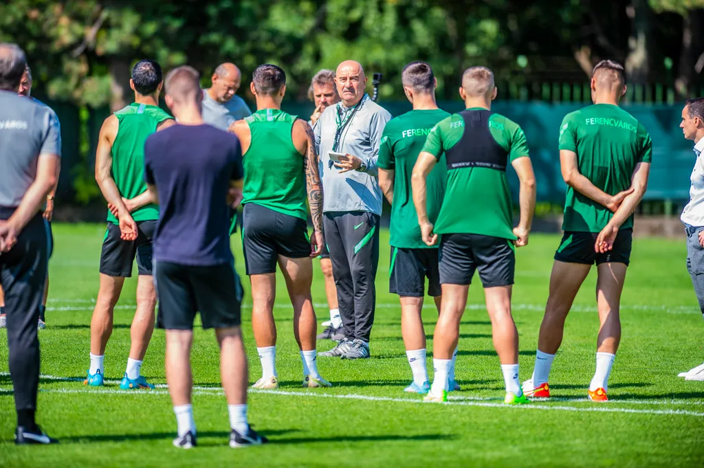 Fradi, edzés, foci, futball, magyarország, ferencvárosi TC, ferencváros, 2022. 09. 07. 