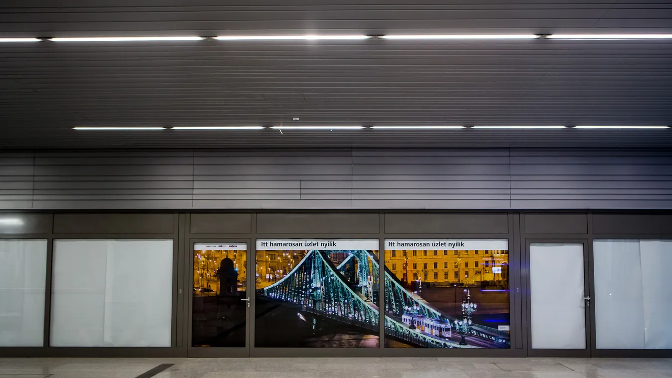 A 4-es metró átadása 4-es metró Választás 2014 metró4 origo átadás Etele tér aluljáró 4-es metró Választás 2014 metró4 átadás Etele tér aluljáró A 4-es metró átadása, négyes metró, üres üzlet, négyes metró üzlet 