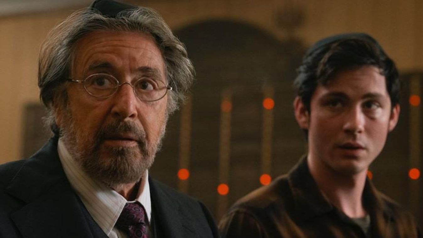 Al Pacino és Logan Lerman a Hunters című sorozatban 