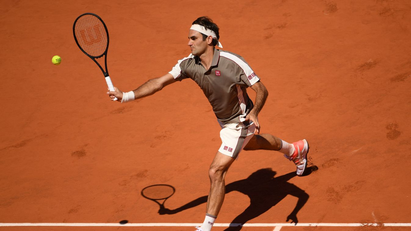 Roger Federer tenisz Roland Garros 