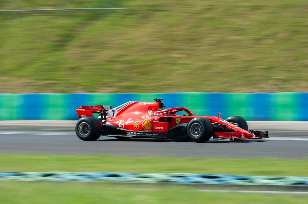 F1-es tesztelés a Hungaroringen, 2. nap, Kimi Räikkönen, Scuderia Ferrari 