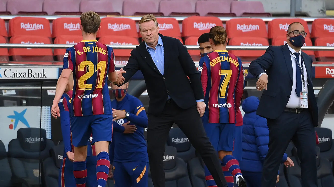 Ronald Koeman Barcelona De Jong 