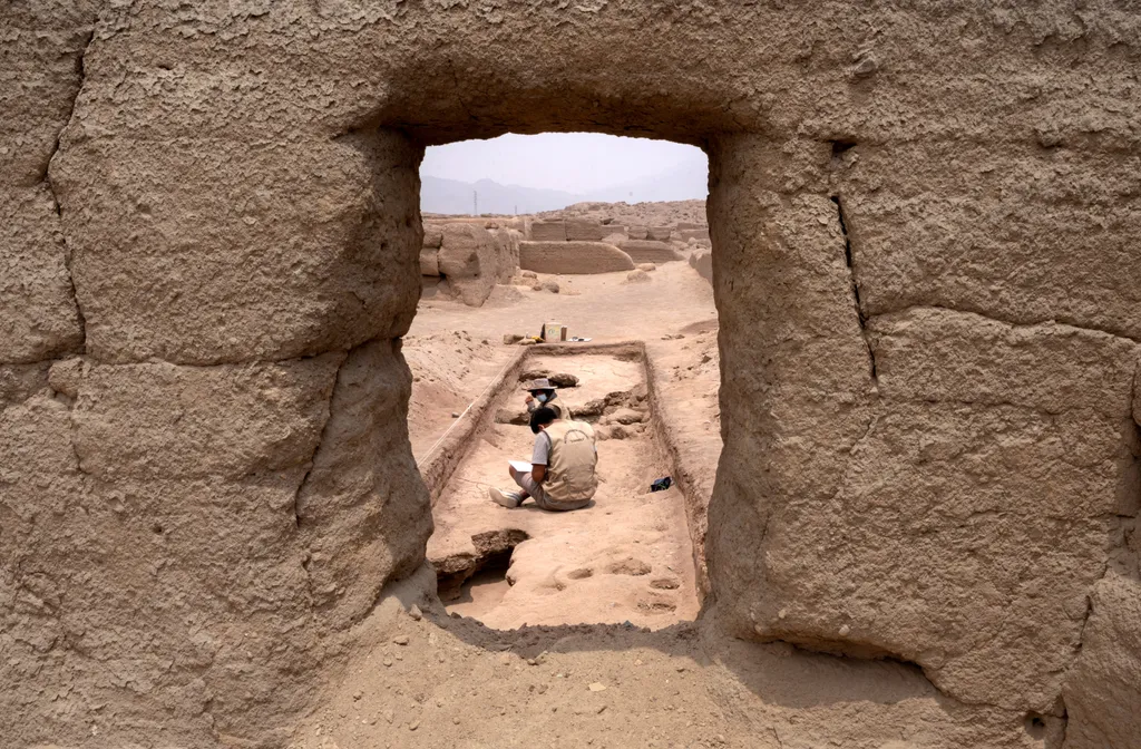 1200 éves múmia, Peru, Cajamarquilla 