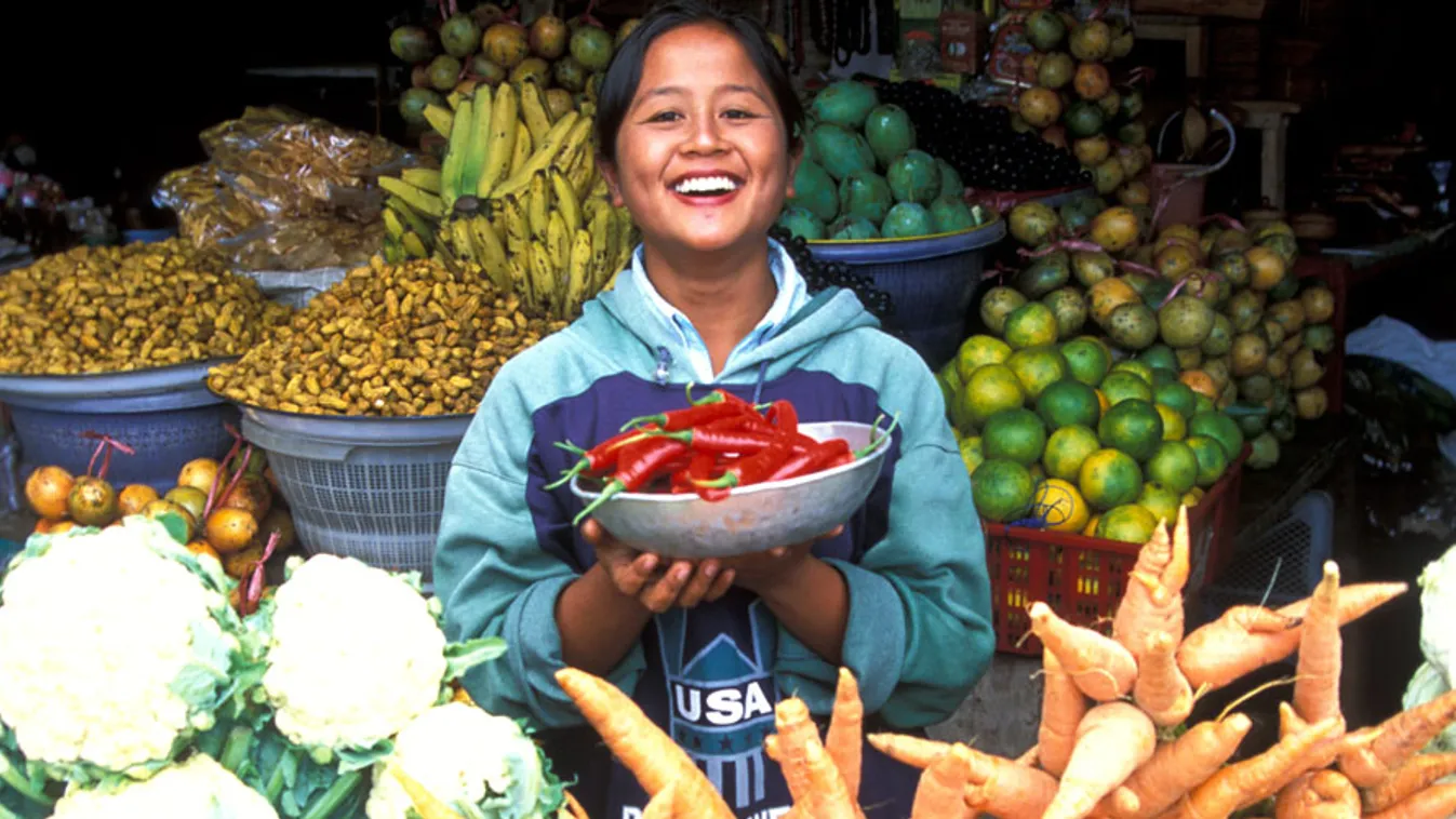 vitamintörténelem, Zöldségárus Balin