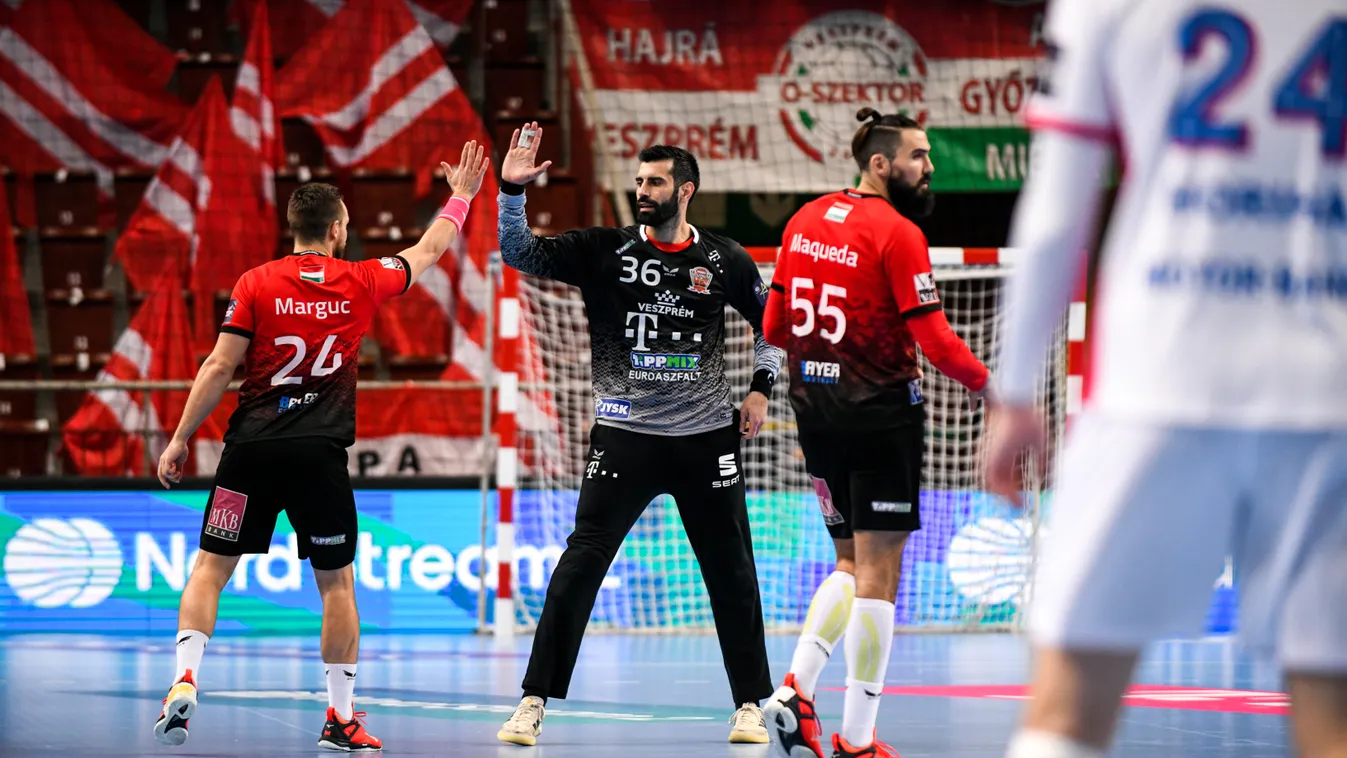 Rodrigo Corrales Gasper Marguc Telekom Veszprém kézilabda 