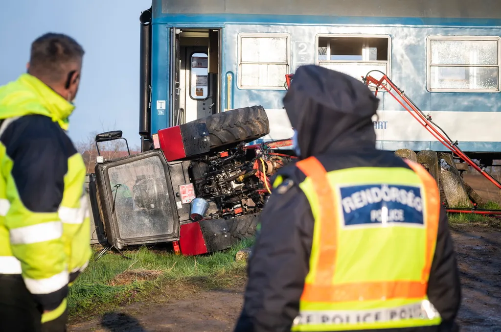 vonatbaleset Újfehértó 