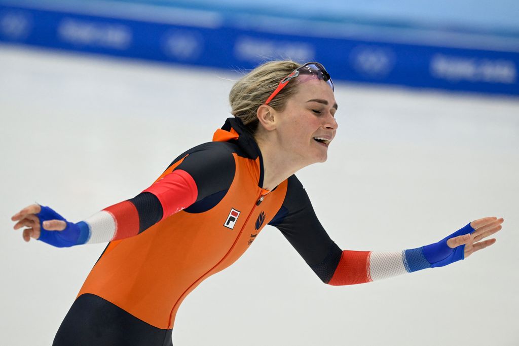 holland, Irene Schouten, nyert, női, gyorskorcsolya, 3000m, téli olimpia 2022 