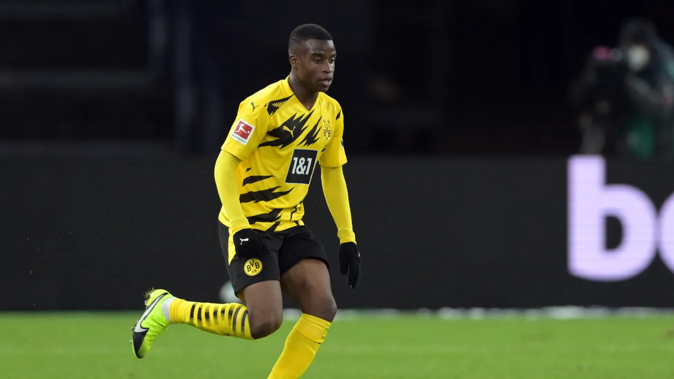 Hertha BSC - Borussia Dortmund Sports soccer Bundesliga Single Action Youssoufa Moukoko (Borussia Dortmund), Youssoufa Moukoko 