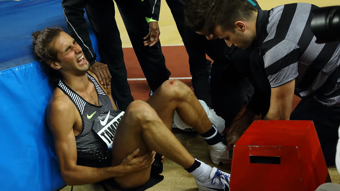 Monte Carlo: Italy Gianmarco Tamberi injured after winning high jump competition 