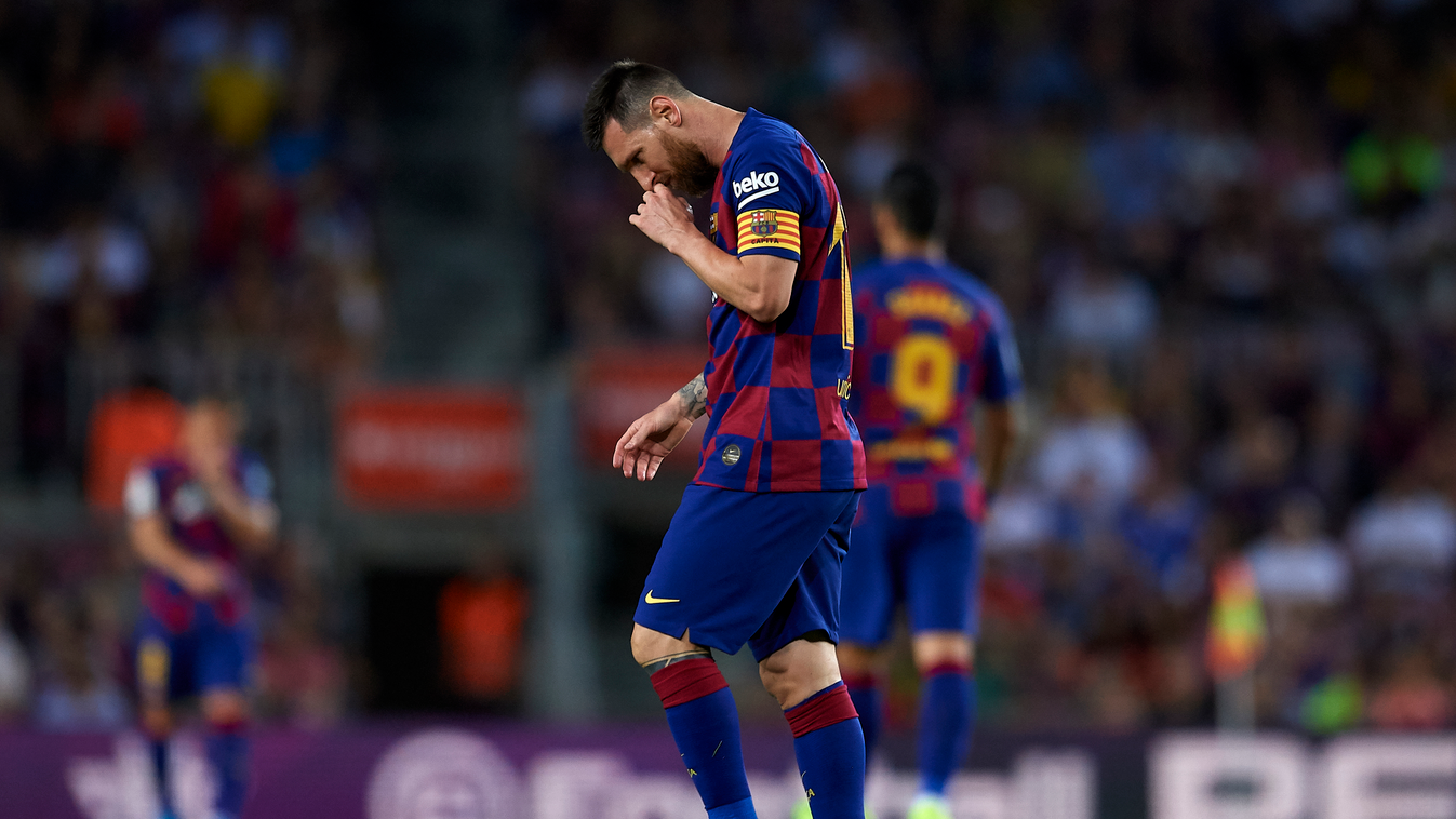 FC Barcelona v Villarreal CF  - La Liga FOOTBALL SPORT Spain La Liga Santander FC Barcelona Villarreal Lionel Messi 