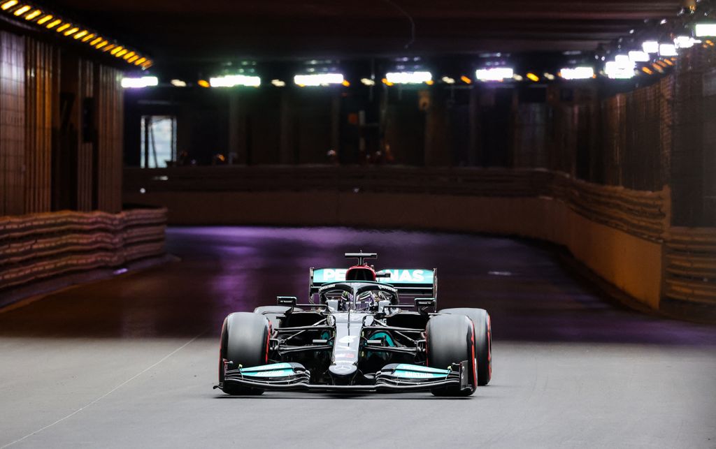 Forma-1, Monacói Nagydíj, időmérő, Lewis Hamilton, Mercedes 