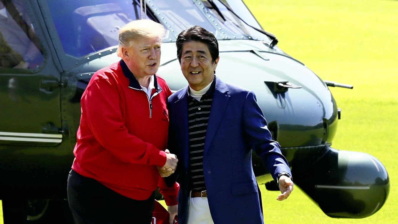 Trump visits Japan 