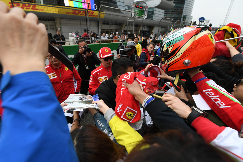 A Forma-1-es Kínai Nagydíj előkészületei, Kimi Räikkönen, Scuderia Ferrari 