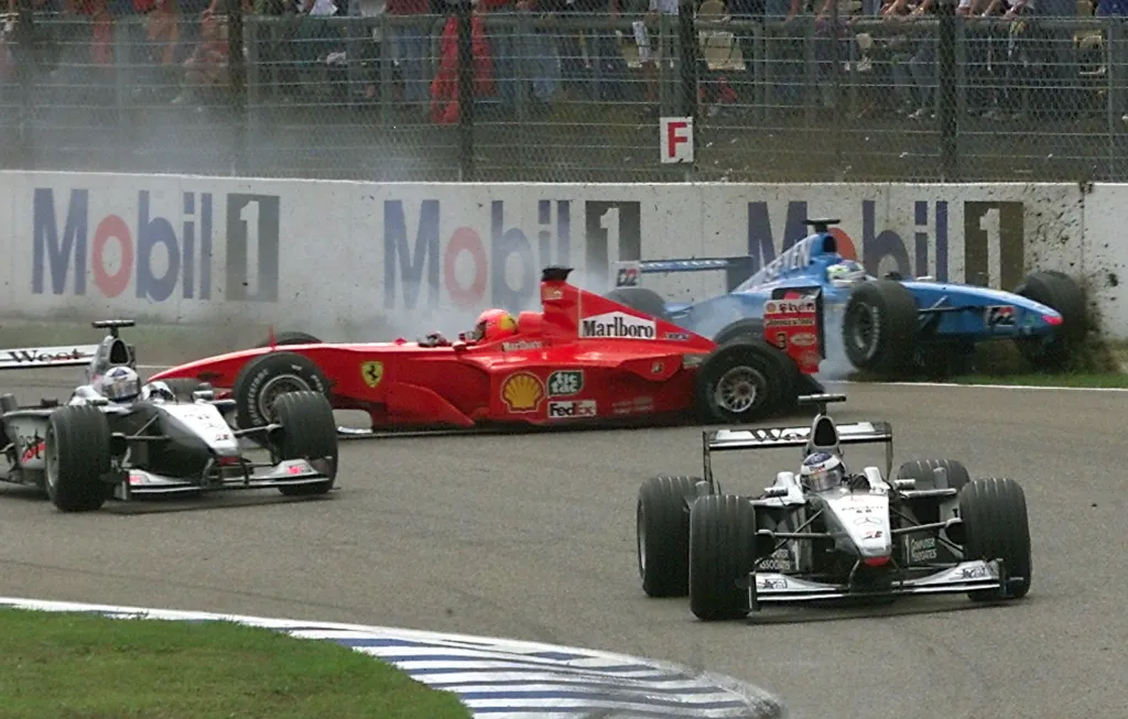 Forma-1, Mika Häkkinen, David Coulthard, McLaren Racing, Michael Schumacher, Német Nagydíj 2000 