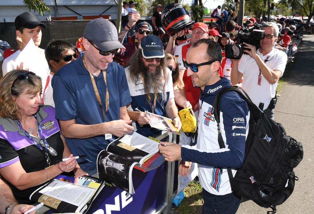 Előkészületek a Forma-1-es Ausztrál Nagydíjra, Robert Kubica, Williams Racing 