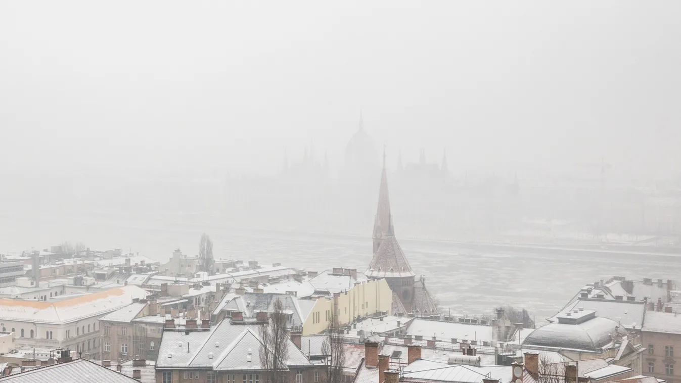 tél hó időjárás budapest illusztráció budai vár Téli időjárás Budapesten
Idő időjárás havazás hó 
