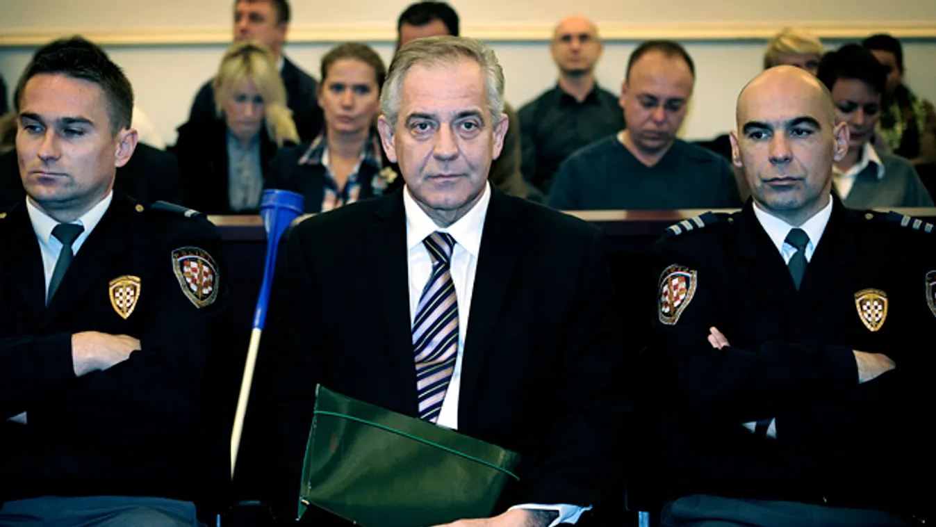 Ivo Sanader volt horvát miniszterelnök, korrupciós per Zágrábban, MOL, INA 