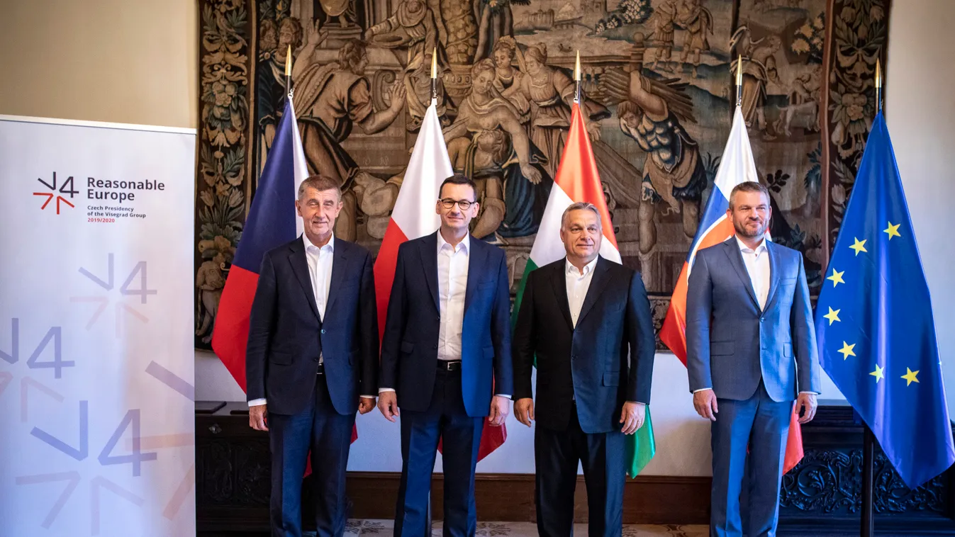 PELLEGRINI, Peter; ORBÁN Viktor; MORAWIECKI, Mateusz; BABIS, Andrej 