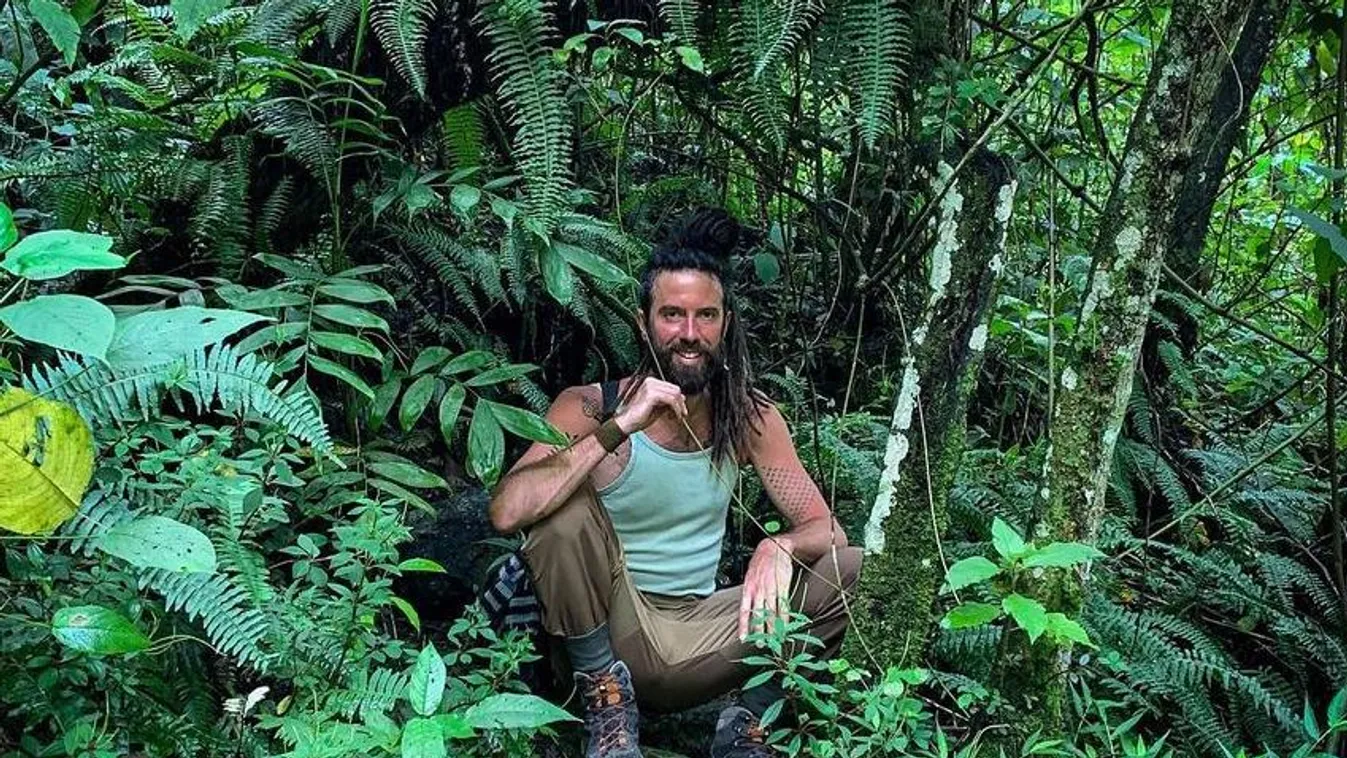 Varga Viktor a perui dzsungelben 