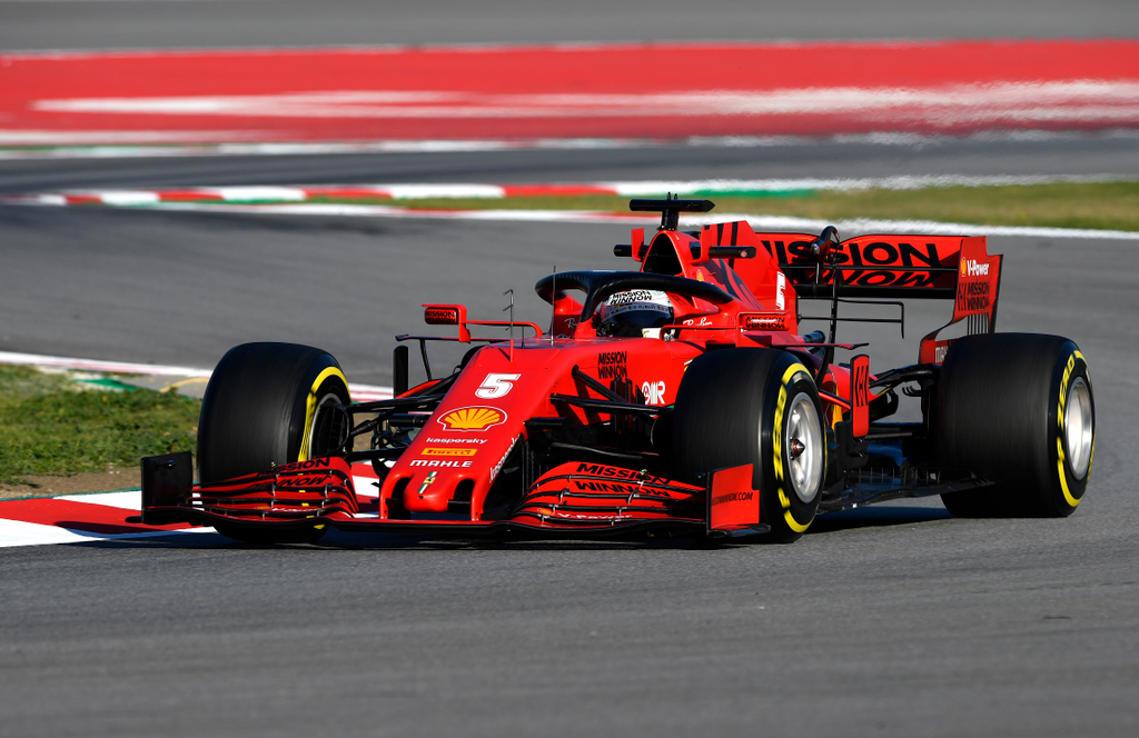 Forma-1, Sebastian Vettel, Scuderia Ferrari, Barcelona teszt 2. nap 
